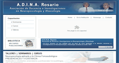 Desktop Screenshot of adinarosario.com.ar